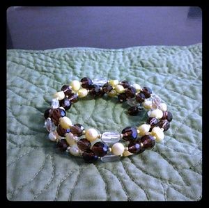 Spiral Beaded Bracelet